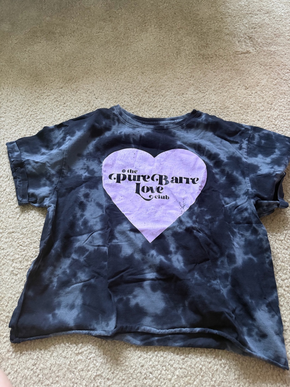 Pure barre love club top